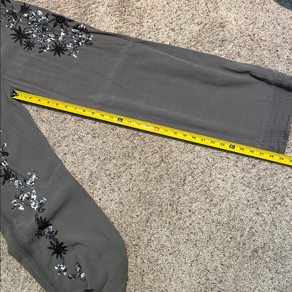 Da-Nang Sequined Floral Wide Leg Pant - Picture 13 of 15